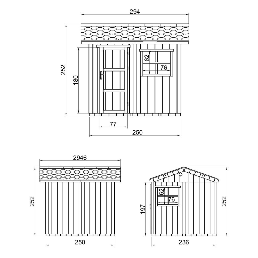 Caseta LP SmartSide Mantas – 5,9 m2 12 Caseta LP SmartSide Mantas 5,9 m2 - foto 11