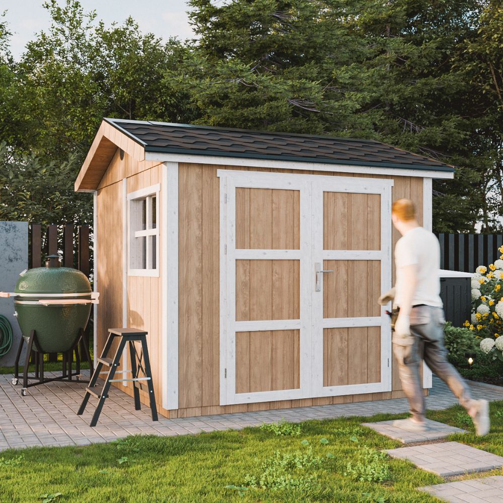 Caseta LP SmartSide Mantas puerta doble – 5,9 m2 3 Caseta LP SmartSide Mantas puerta doble 5,9 m2 - foto 2