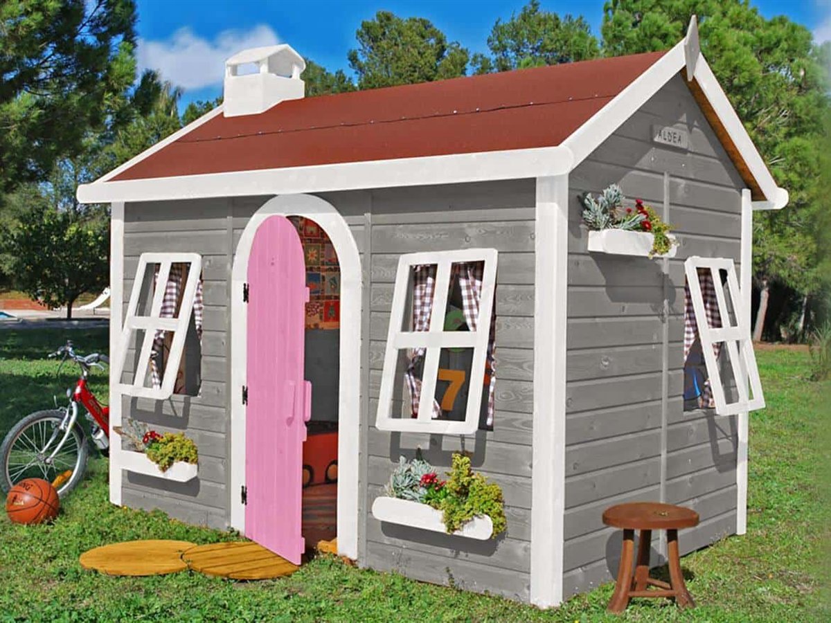 Casita infantil de madera Aldea 4,1 m2 - foto 2
