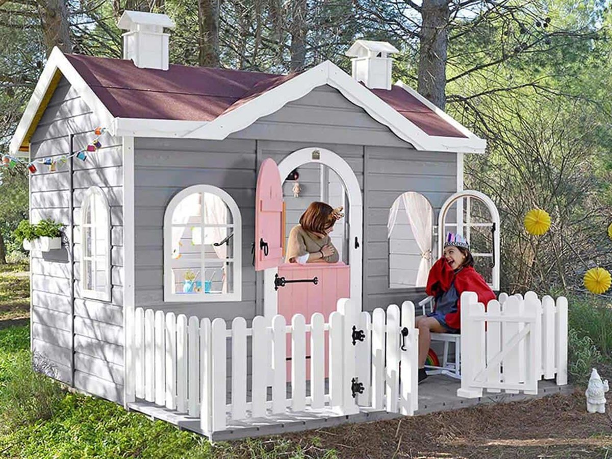 Casita infantil de madera Ava 6,8 m2 - foto 2