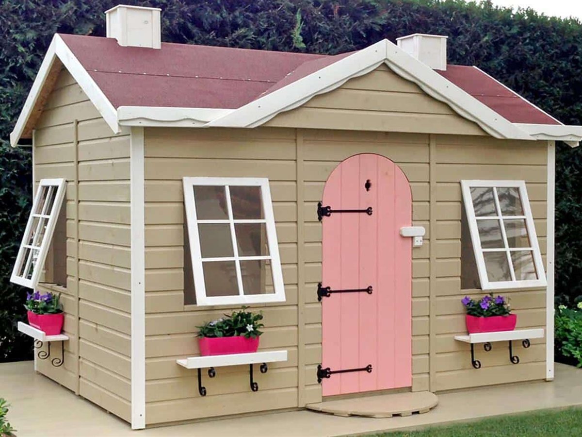 Casita infantil de madera Domo 4,1 m2 - foto 2