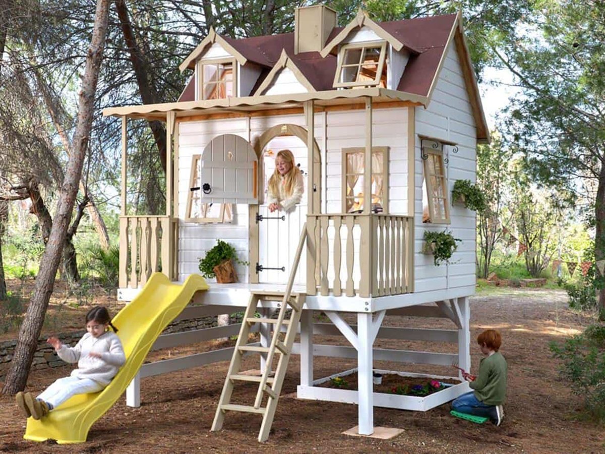 Casita infantil de madera Super Baden 6,2 m2 - foto 2