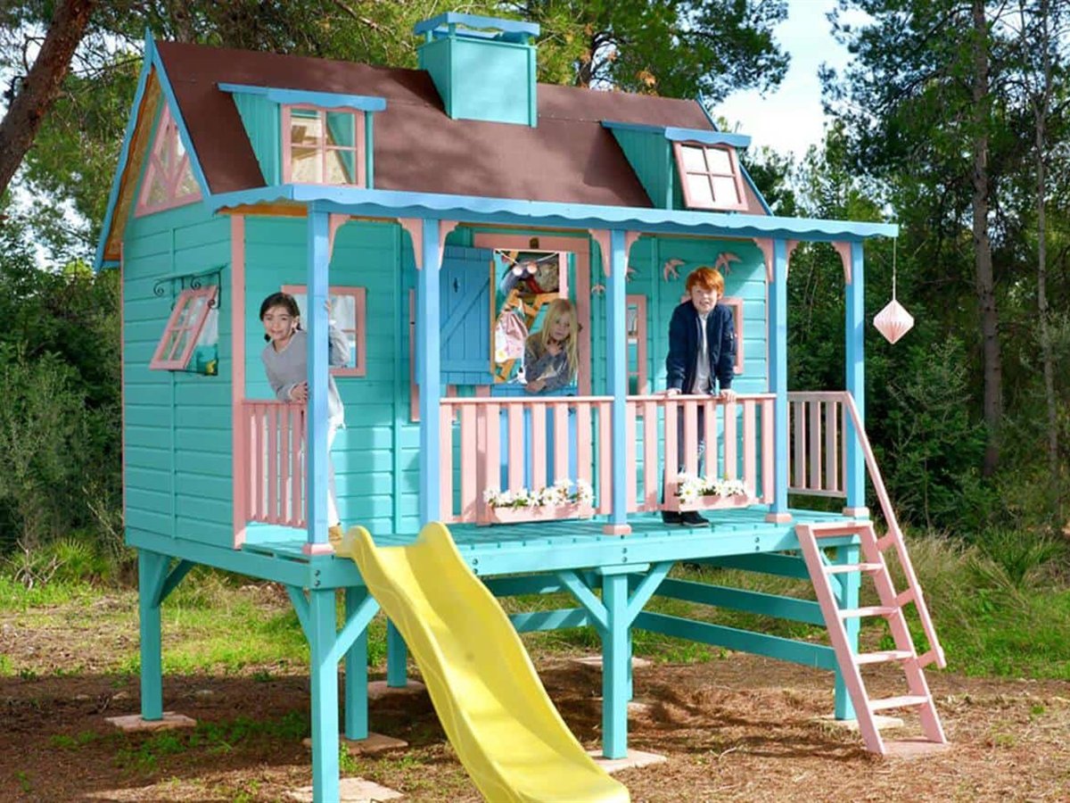 Casita infantil de madera Super Florida 8,2 m2 - foto 2