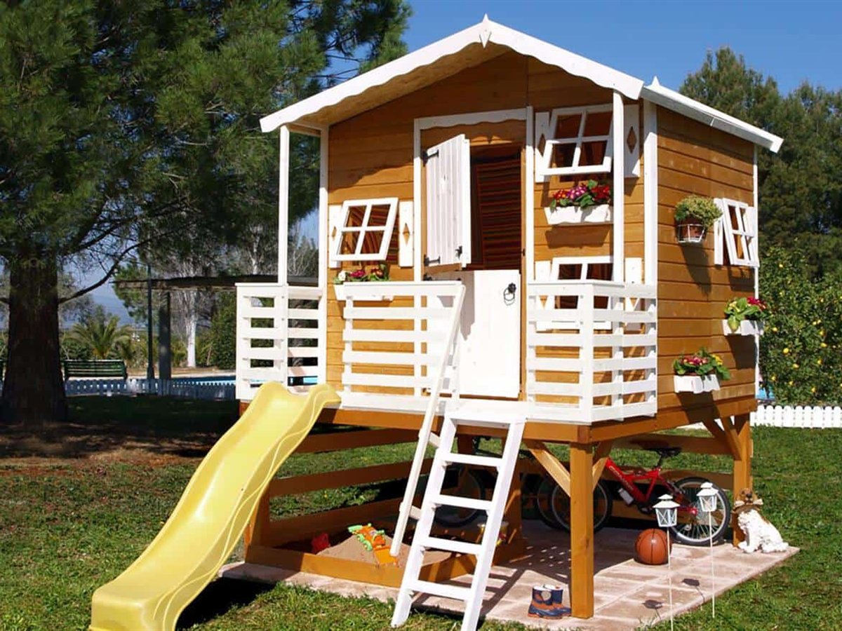 Casita infantil de madera Super Hotel 6,2 m2 - foto 2