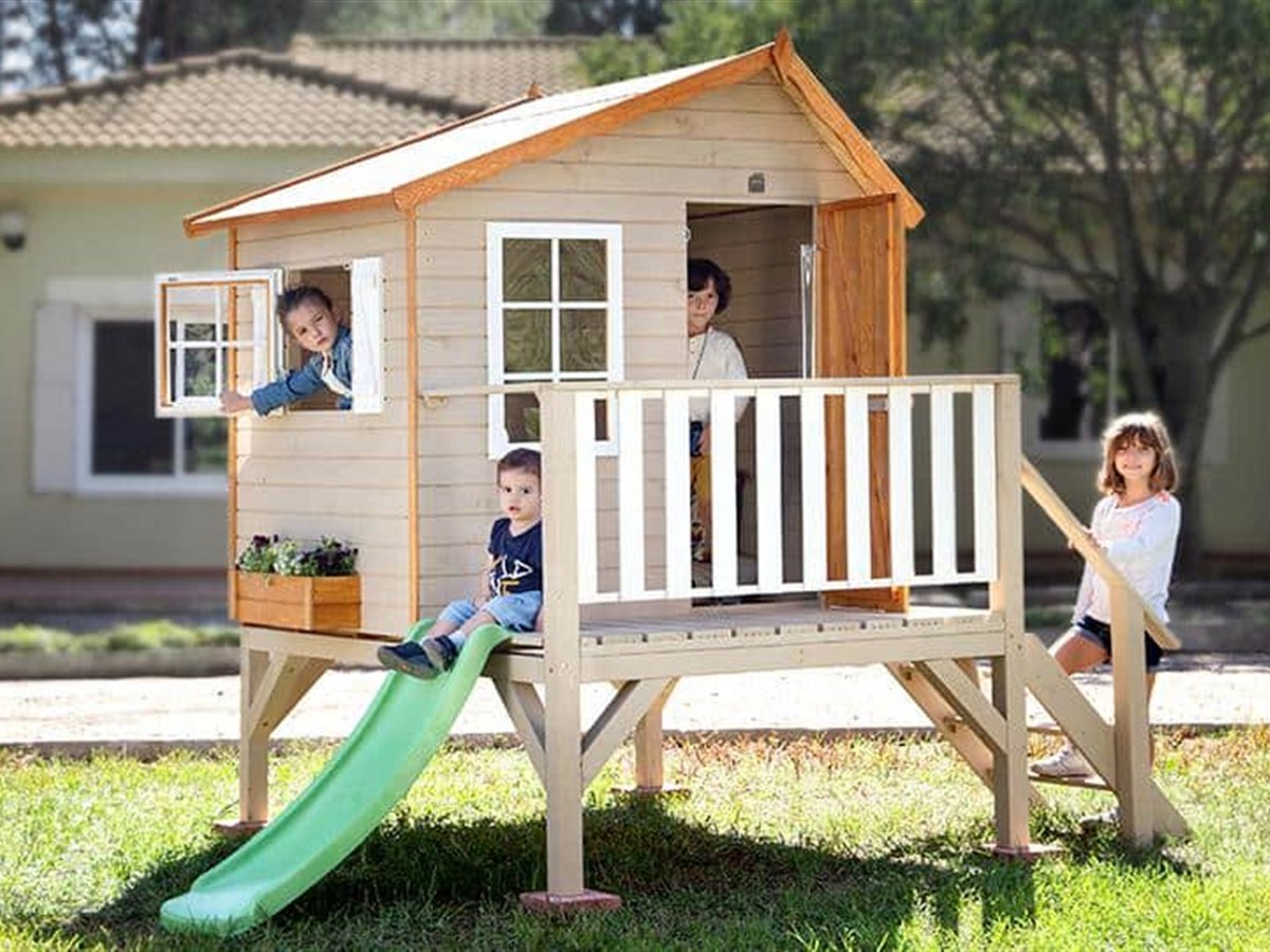 Casita infantil de madera Super Oli