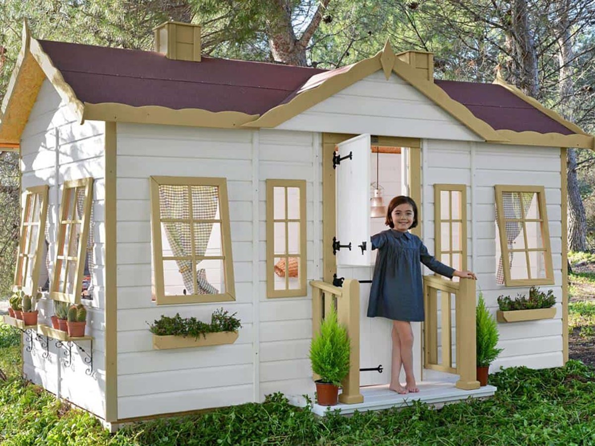 Casita infantil de madera Victoria 5,2 m2 - foto 2