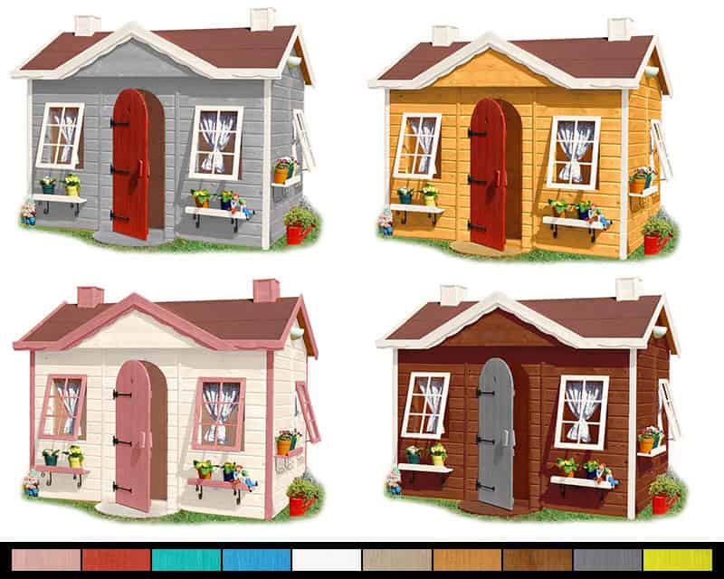 Casita infantil de madera Domo – 4,1 m2 4 Casita infantil de madera Domo 4,1 m2