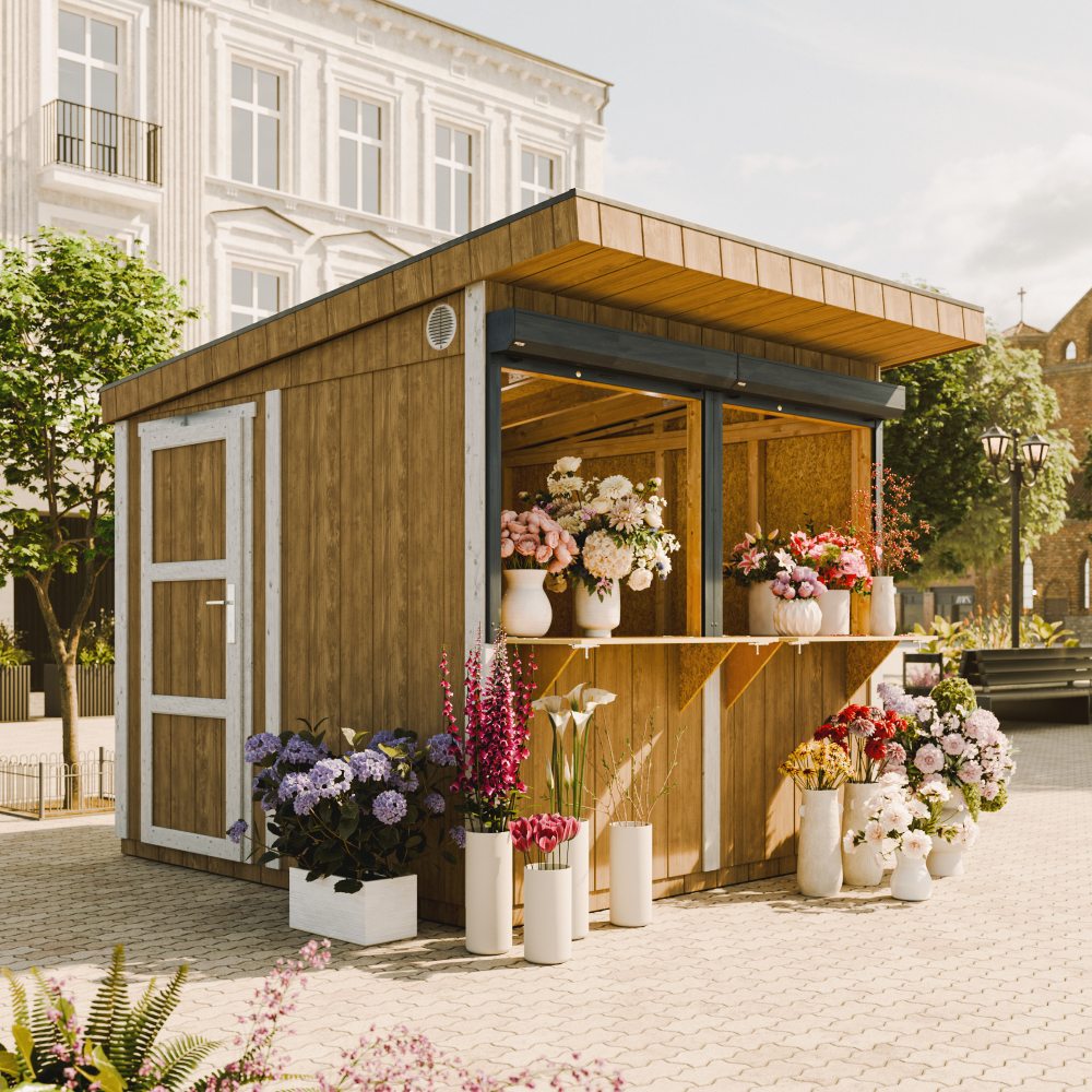 Kiosko LP SmartSide Siena - 5,9 m2 3 Kiosko LP SmartSide Siena 5,9 m2