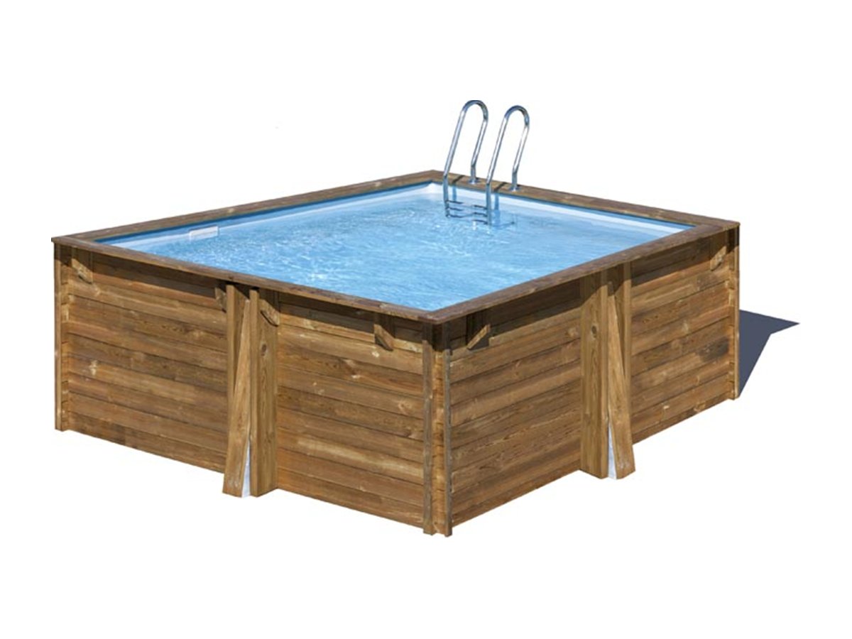 Piscina de madera GRE Carra 3