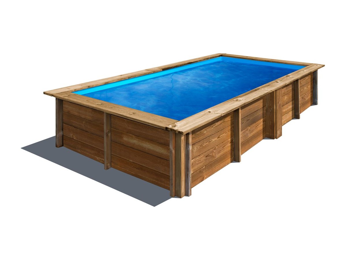 Piscina de madera GRE Lemon
