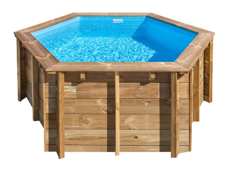 Piscina de madera GRE Lili 2