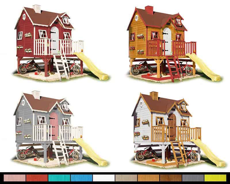 Casita infantil de madera Super Baviera – 6,2 m2 4 Casita infantil de madera Super Baviera 6,2 m2