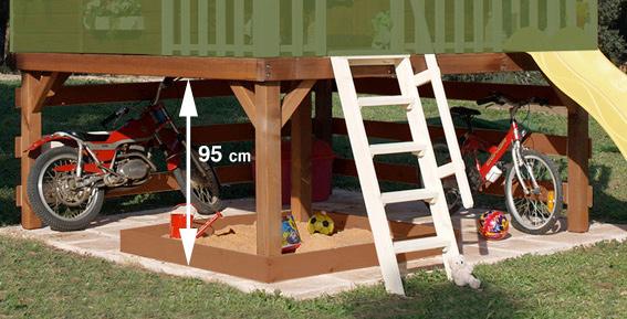 Casita infantil de madera Super Baviera – 6,2 m2 10 Casita infantil de madera Super Baviera 6,2 m2 - foto 9