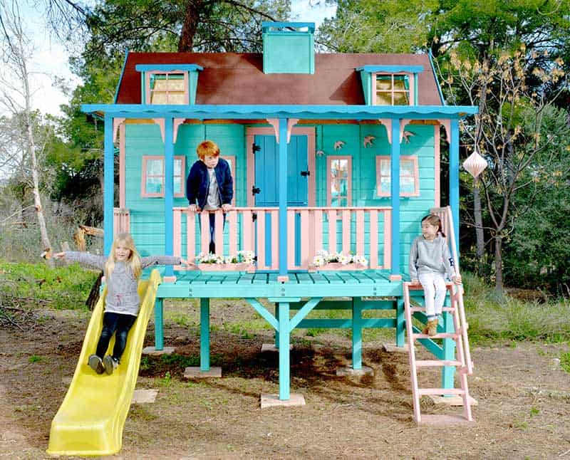 Casita infantil de madera Super Florida – 8,2 m2 5 Casita infantil de madera Super Florida 8,2 m2 - foto 4