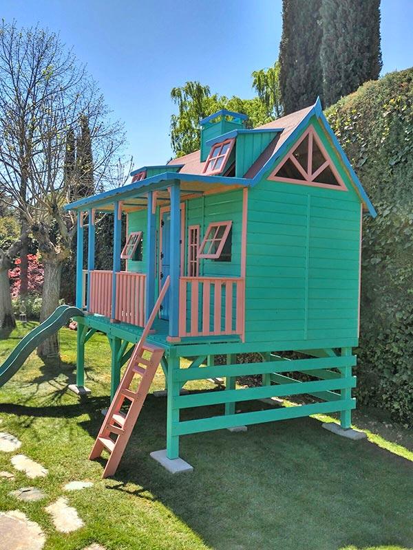 Casita infantil de madera Super Florida – 8,2 m2 11 Casita infantil de madera Super Florida 8,2 m2 - foto 10