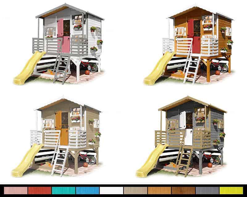 Casita infantil de madera Super Hotel – 6,2 m2 4 Casita infantil de madera Super Hotel 6,2 m2